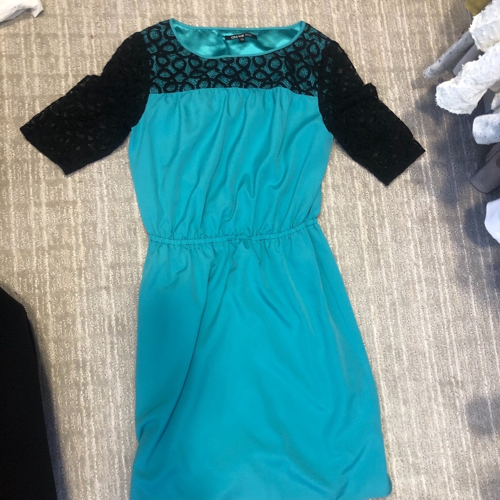 Cute turquoise dress